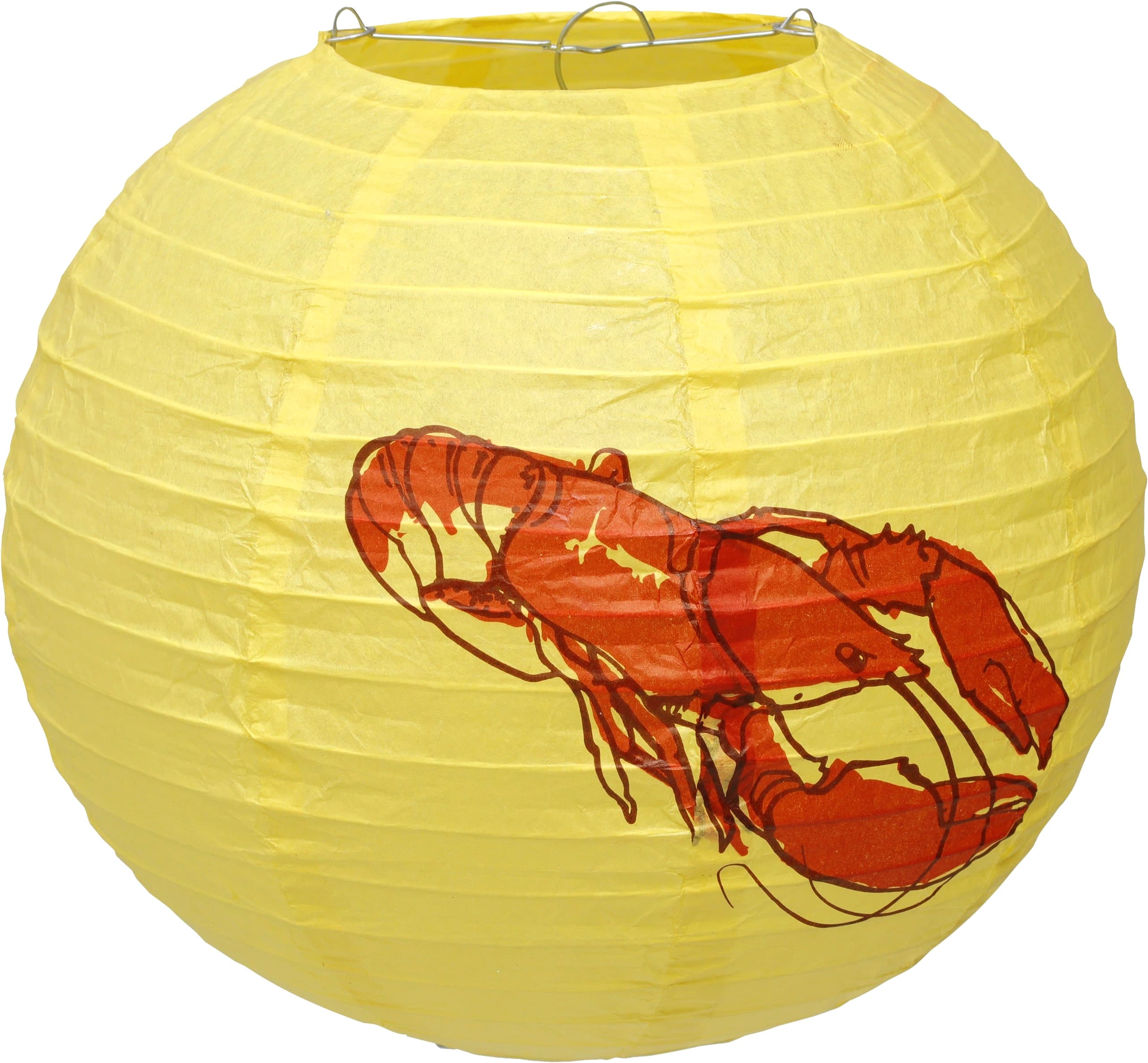Papperslykta med Kräftmotiv 25cm