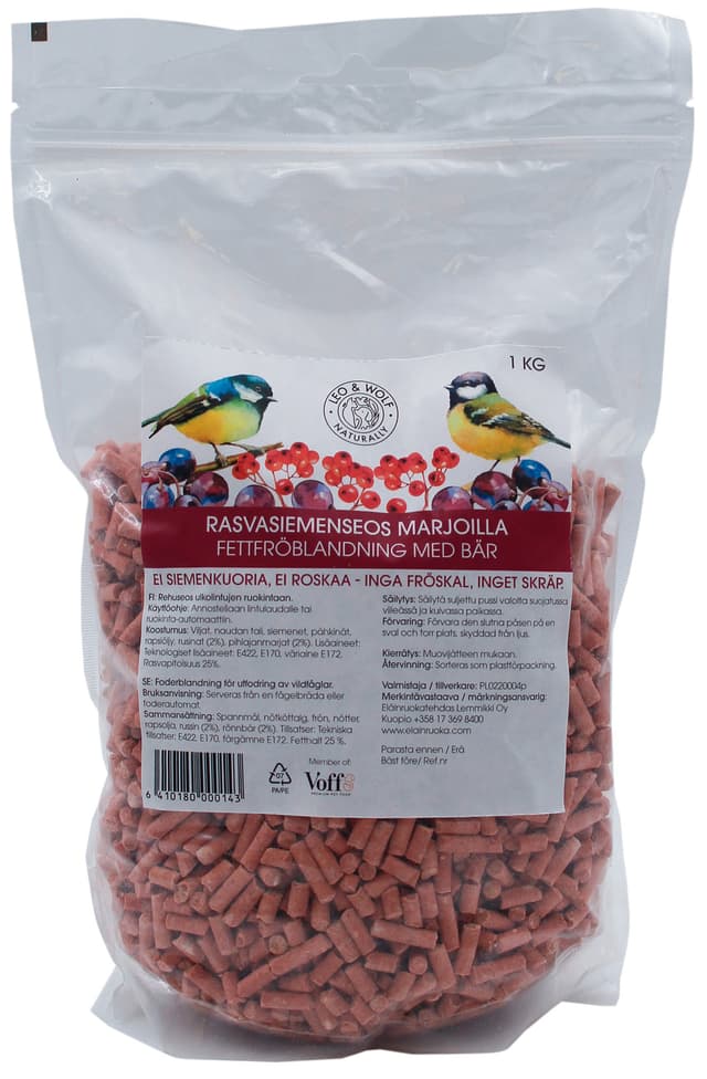 Fettfröblandning Bär Vildfåglar