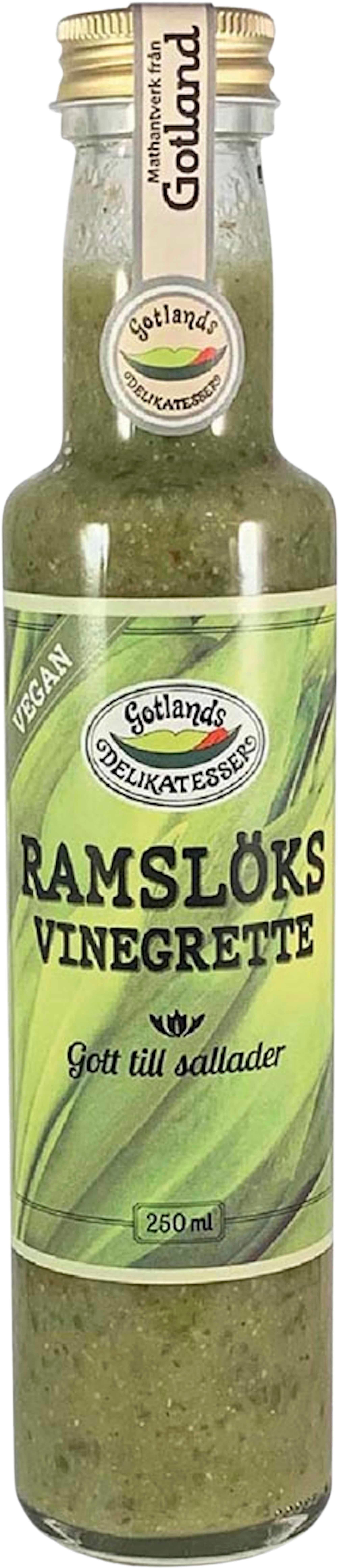 Ramslöksvinegrette Överstekvarn