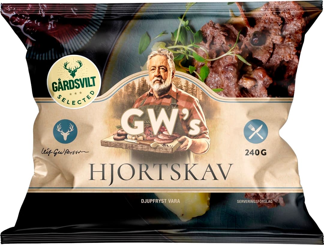 Hjortskav Fryst