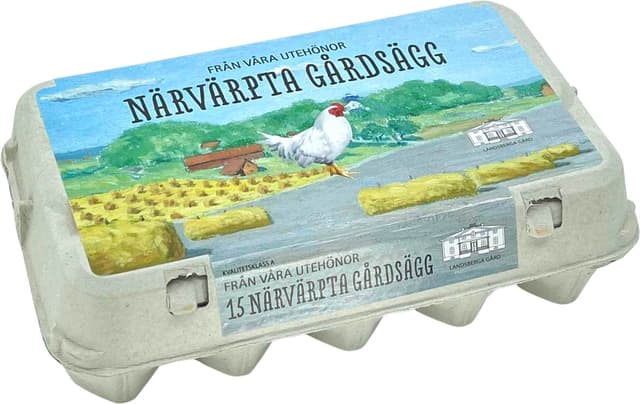Ägg Närvärpta