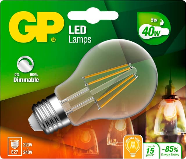 Globlampa LED Filament Classic Dimbar ()