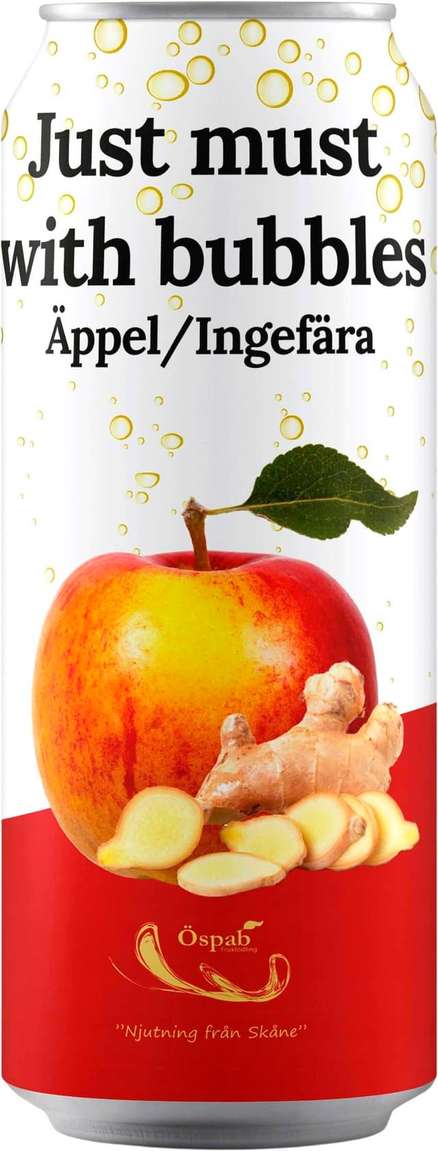 Must Kolsyrad Äpple/Ingefära