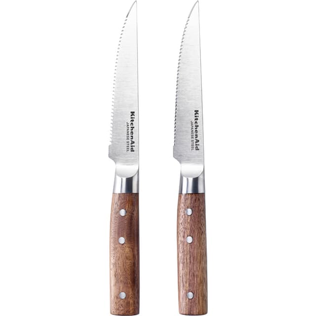 Grillkniv Valnöt 2-pack