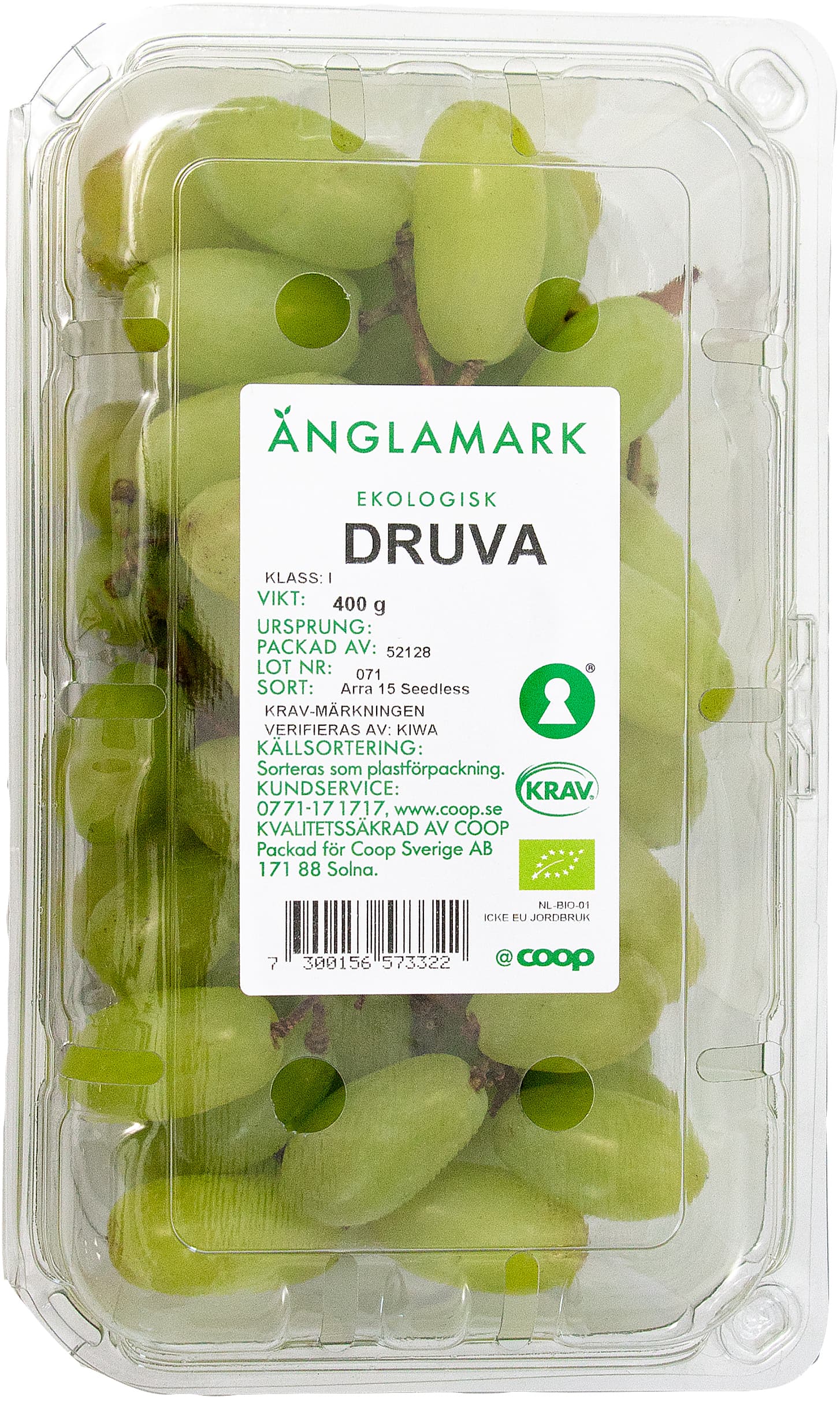 Druva Grön Eko