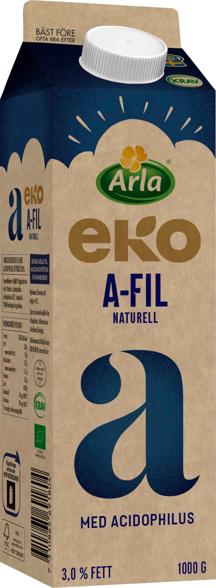A-Fil med Acidophilus 3% EKO