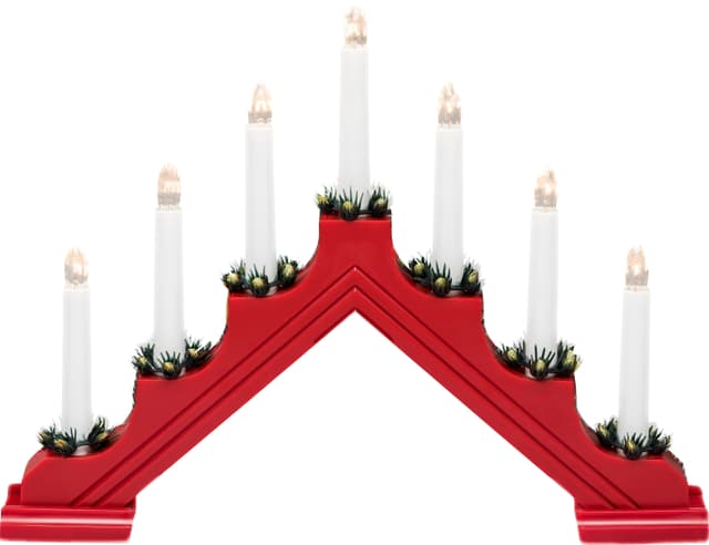 Elljusstake Röd