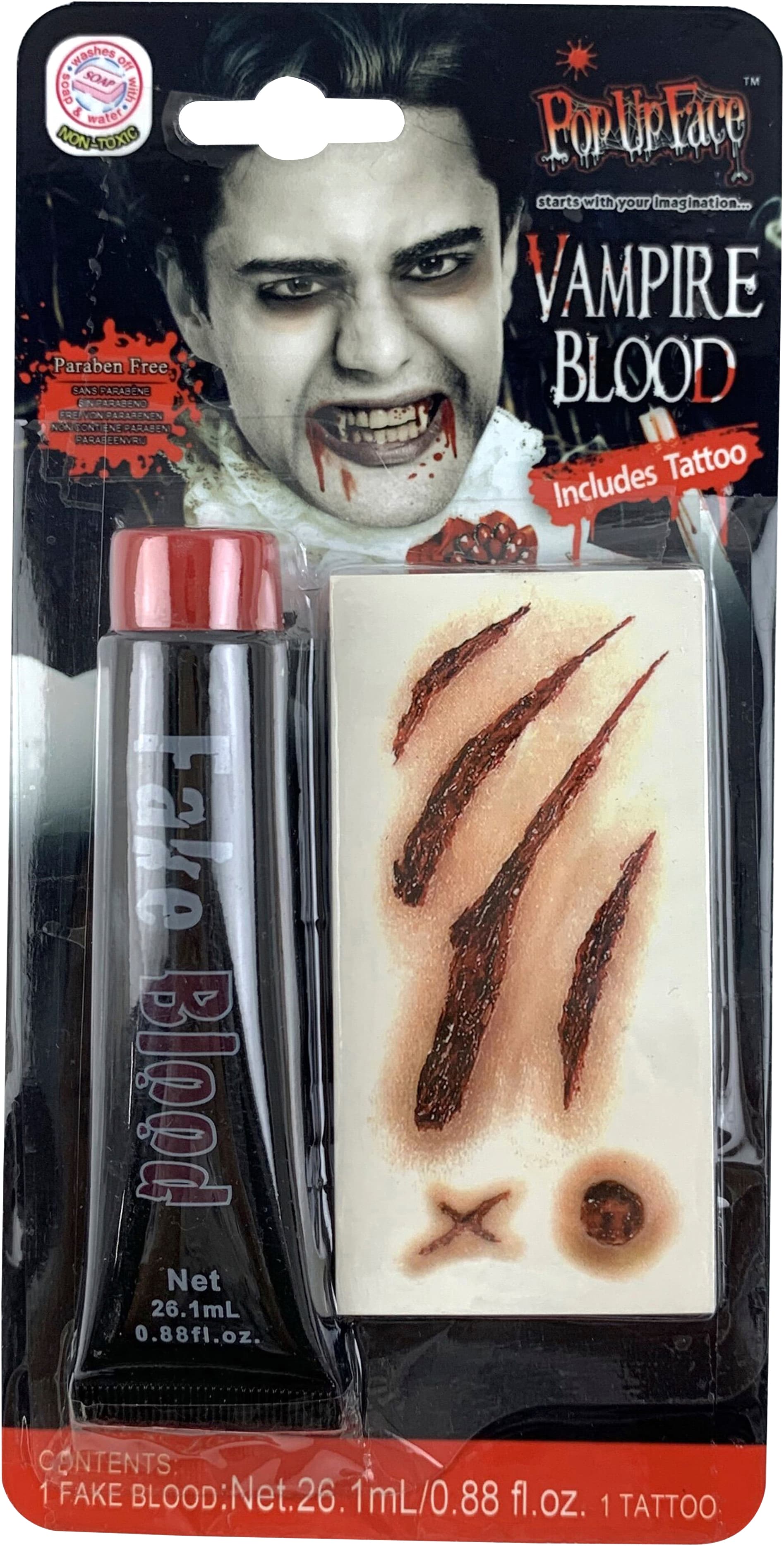 Halloweensmink Vampyrblod