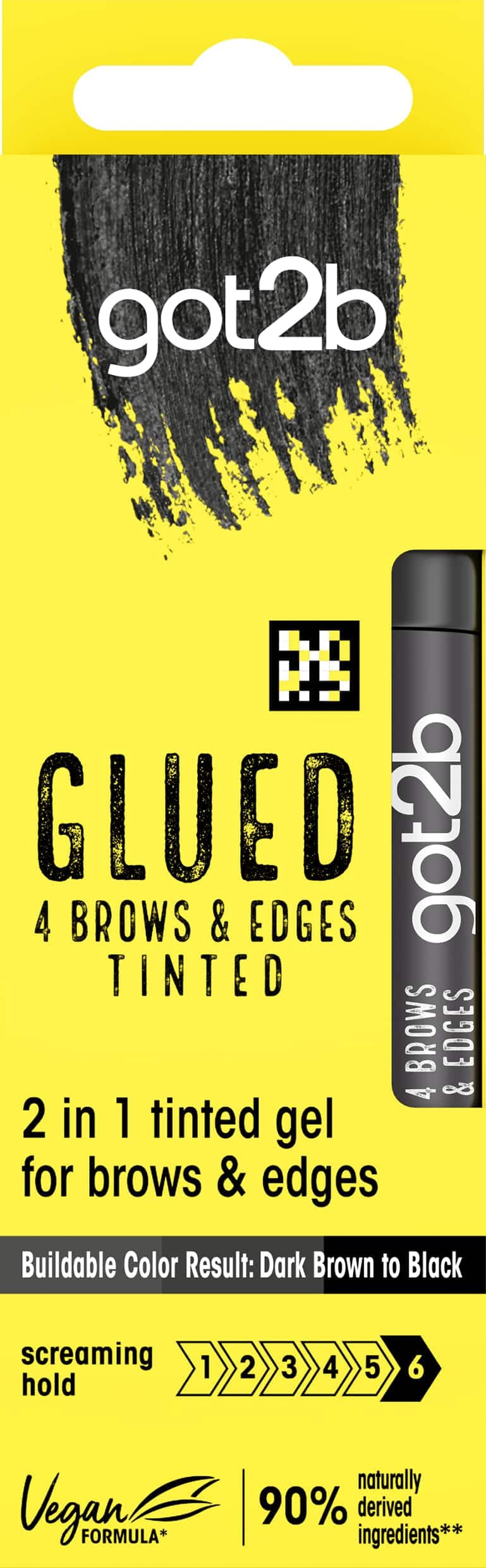 Pigmenterad gel Black Brows & edge
