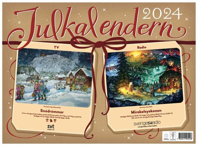 gruppen Julkalender Sveriges Radios 2024