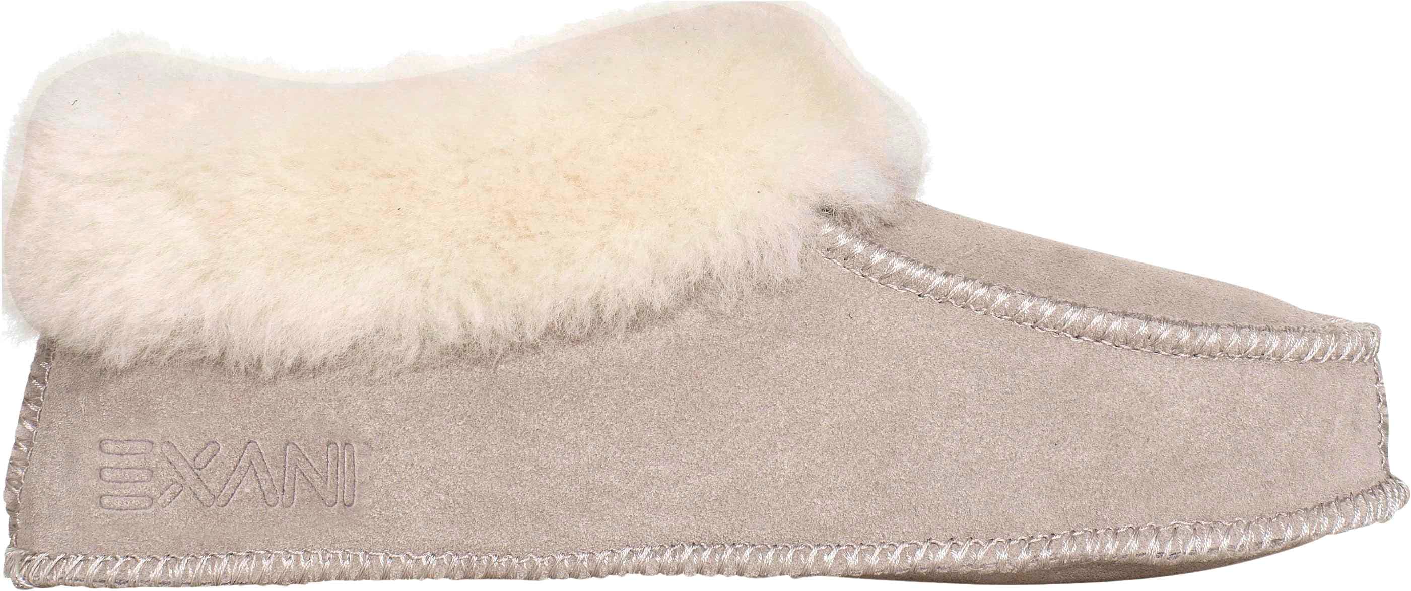 Fårskinnstoffla Solex Herr Beige Stl 45
