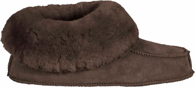 Fårskinnstoffla Solex Jr Svart Stl 29