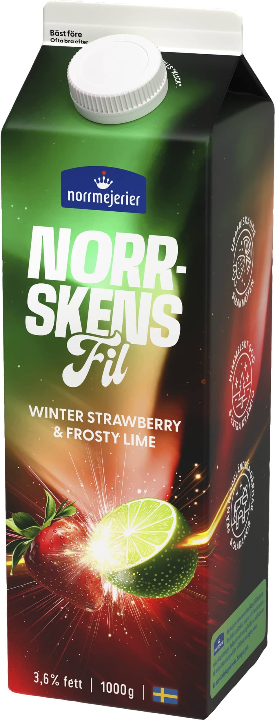 Norrskensfil Winter Strawberry Lime 3,6%