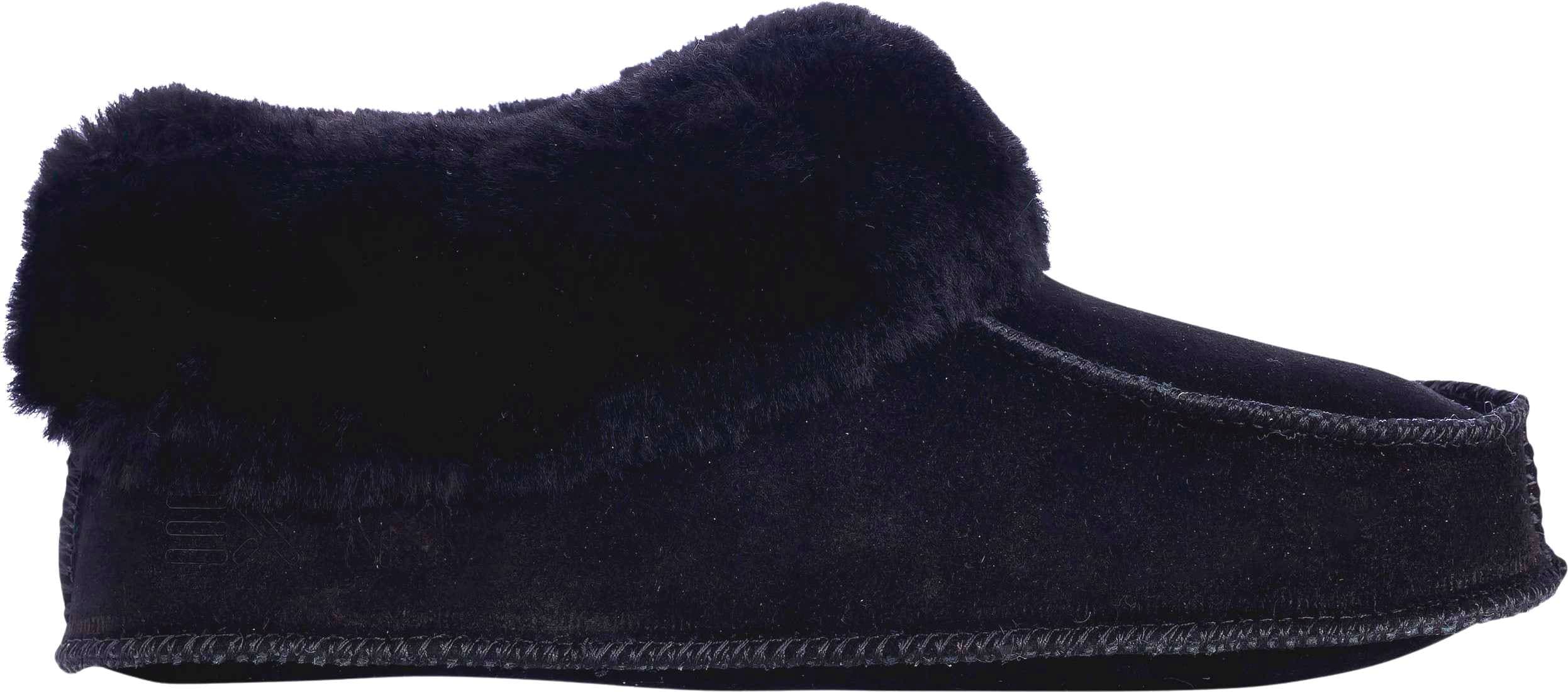 Fårskinnstoffla Solex Herr Svart Stl 41