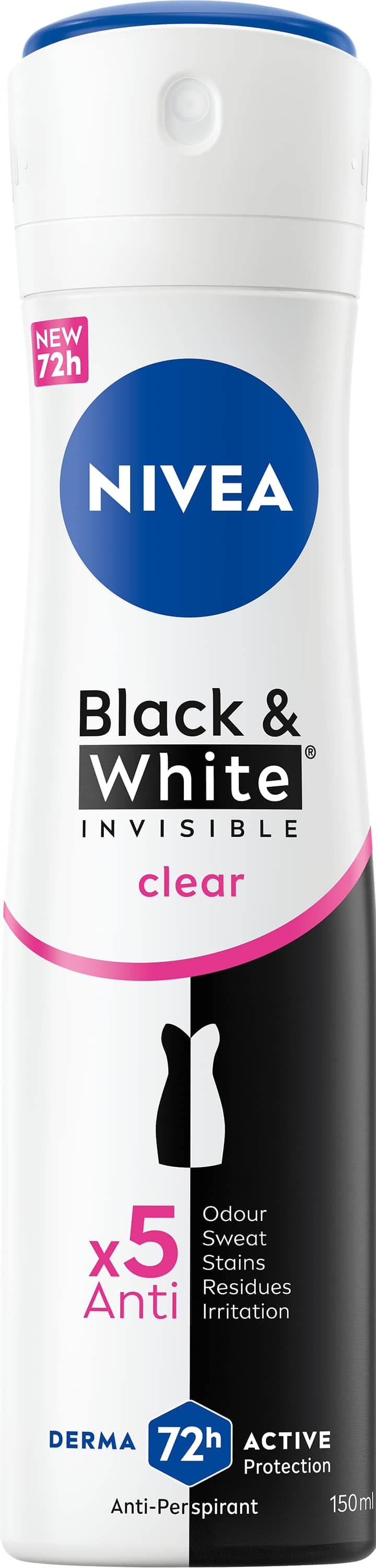 Deo Spray Black & white