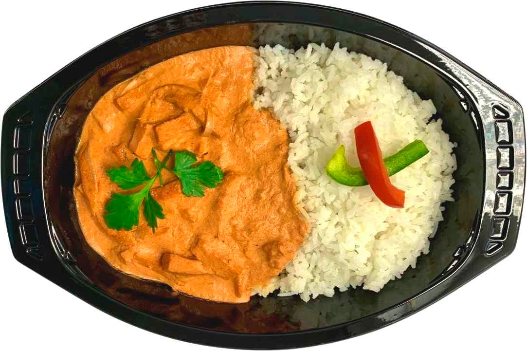Korvstroganoff med Ris