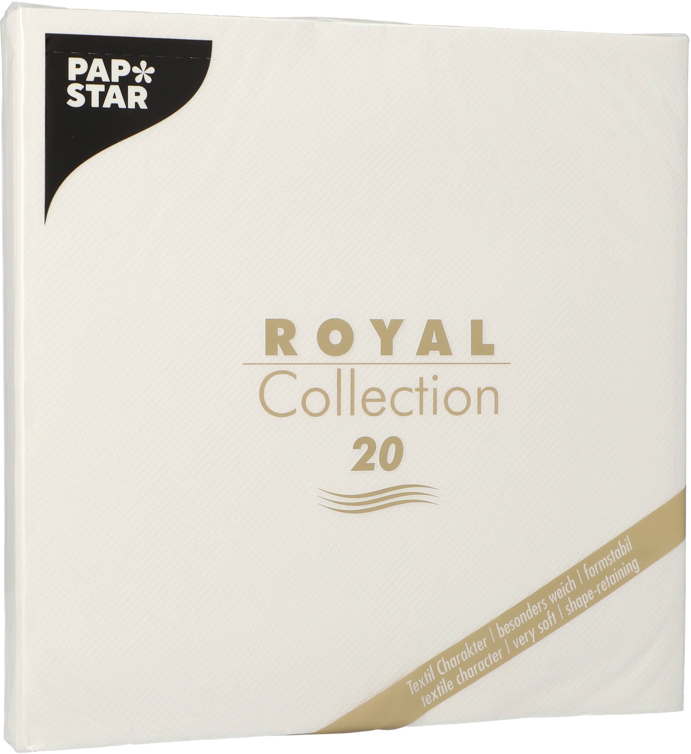 Servetter Royal Vit