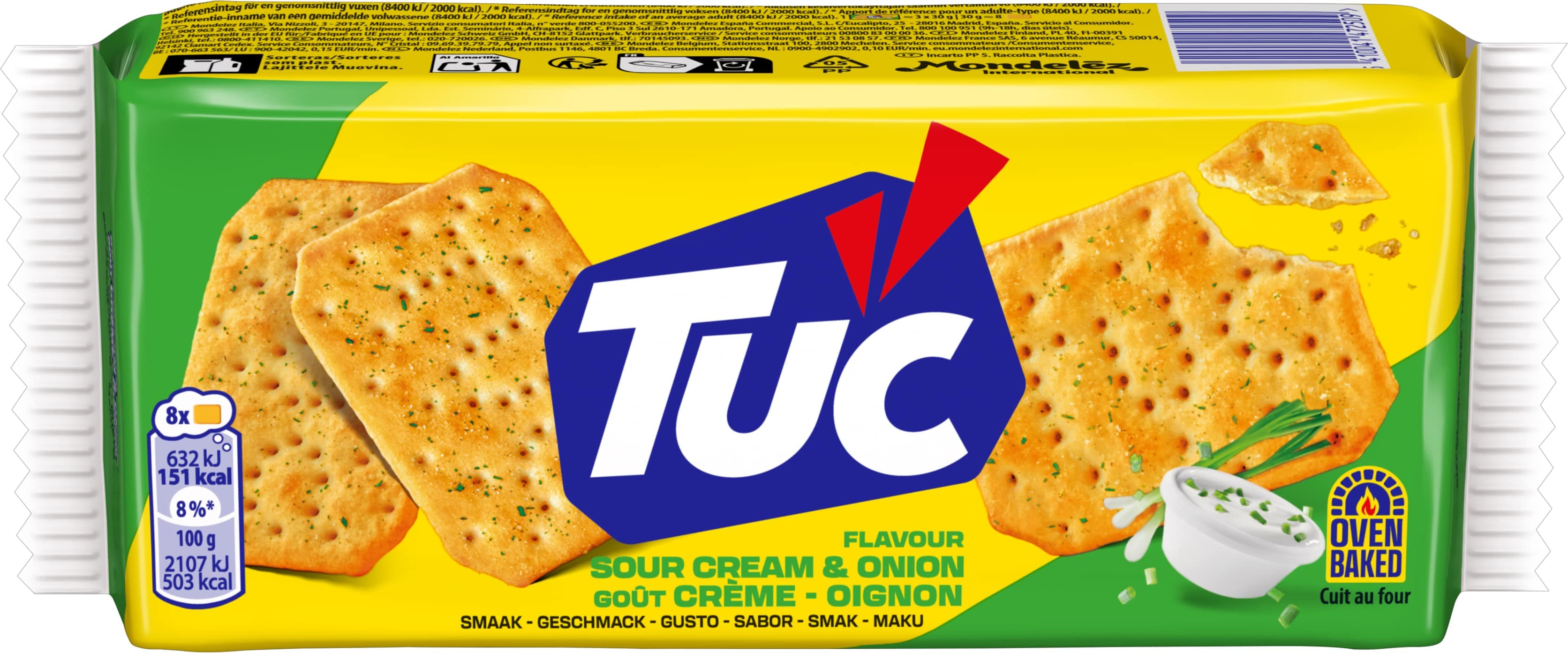 TUC Kex Sour Cream & Onion