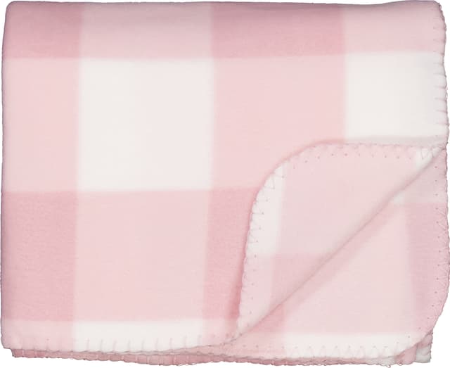 Fleecepläd Polar Rosa/Vitrutig