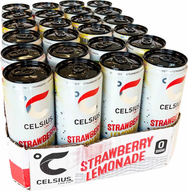 Energidryck Jordgubb & Citron