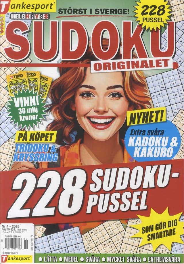 Helg Kryss-Sudoku