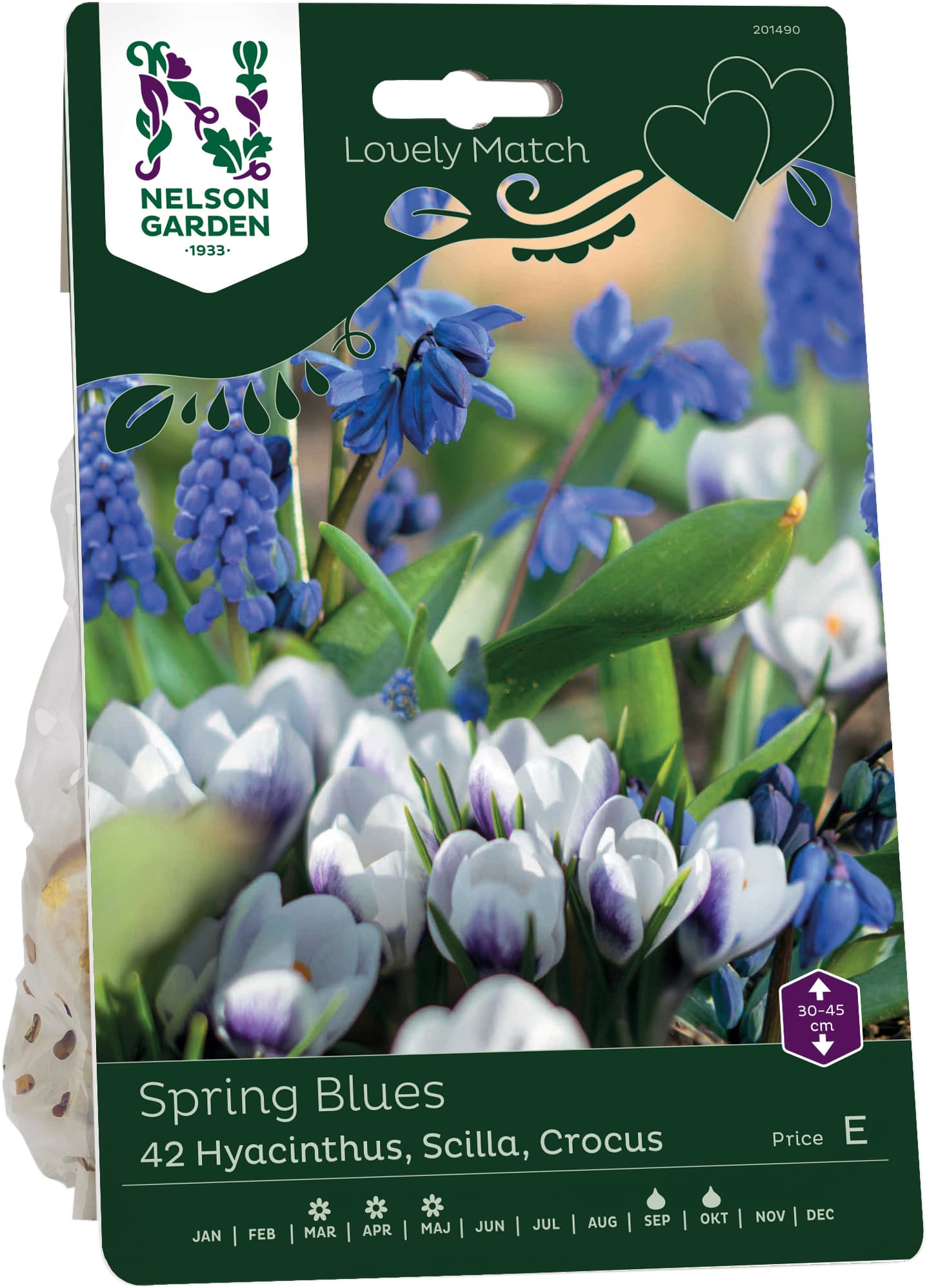 Höstlök Hyacint, Blåstjärna & Krokus Spring Blues