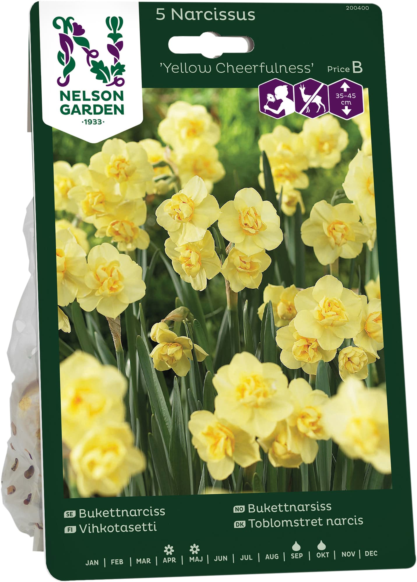 Höstlök Bukettnarciss Yellow Cheerfulness