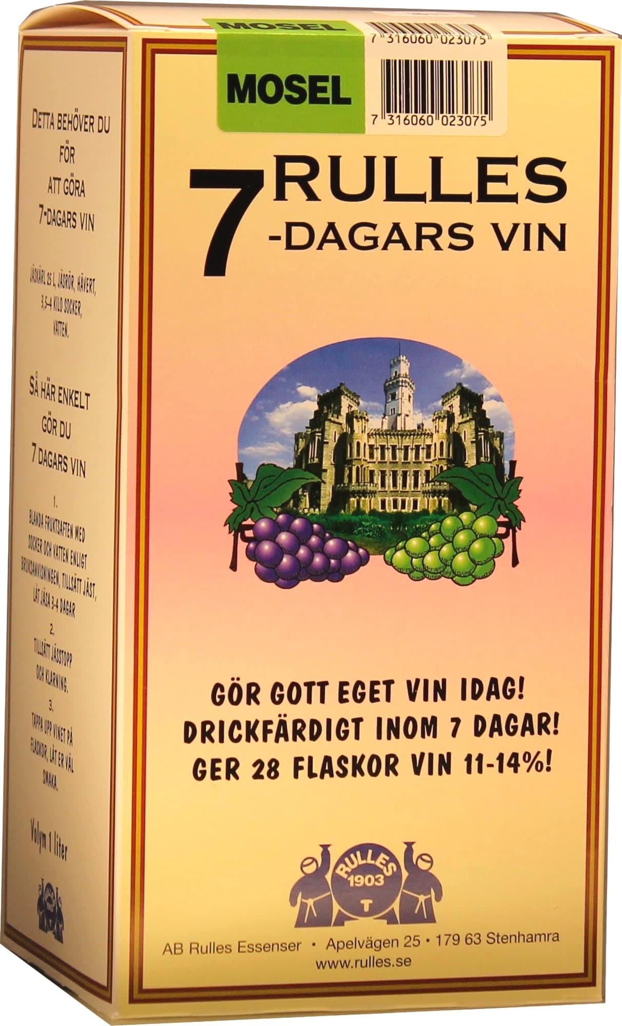 Vinsats Mosel 7 Dagars