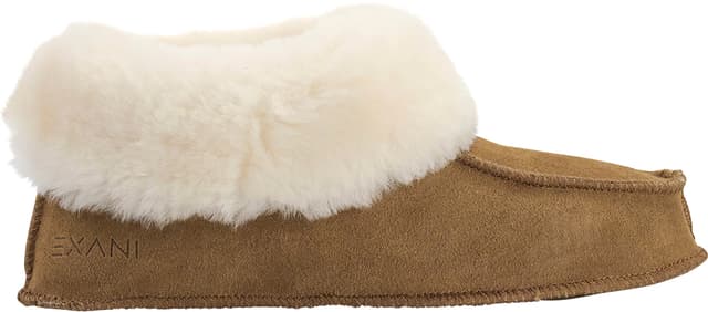 Fårskinnstoffla Dam Gul Stl 38