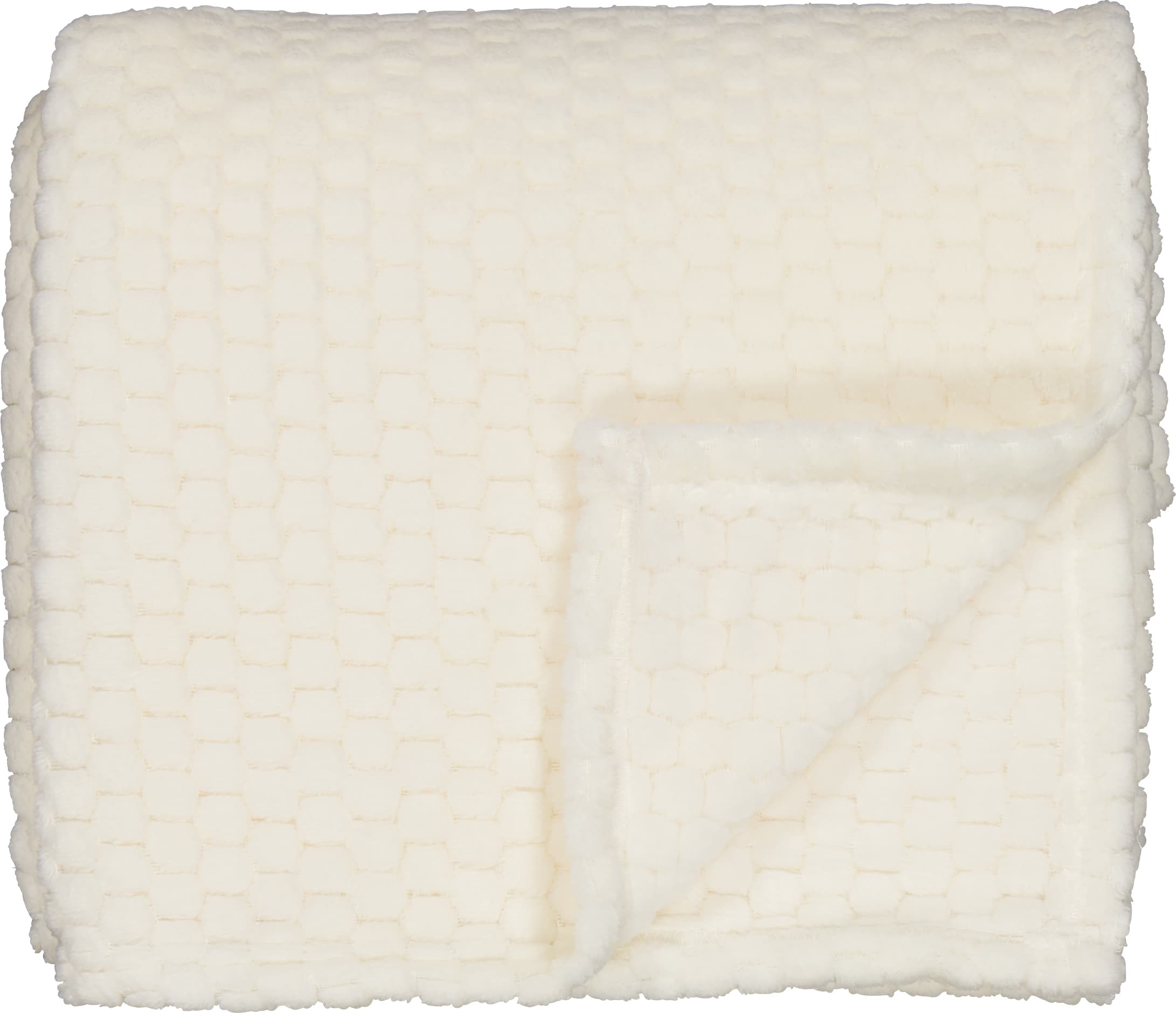 Pläd Bella oOffwhite