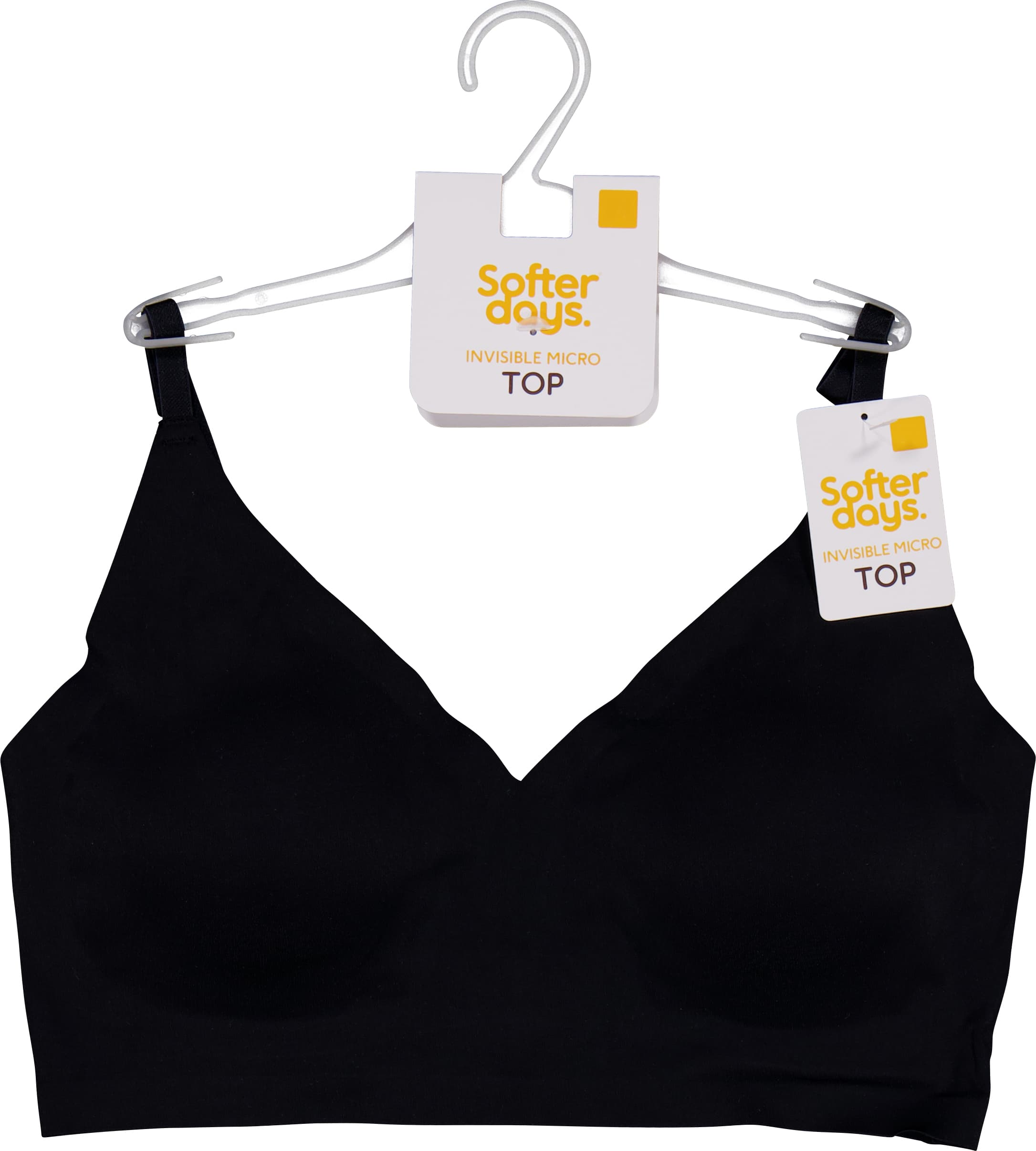 Lasercut Damtopp Svart Stl L