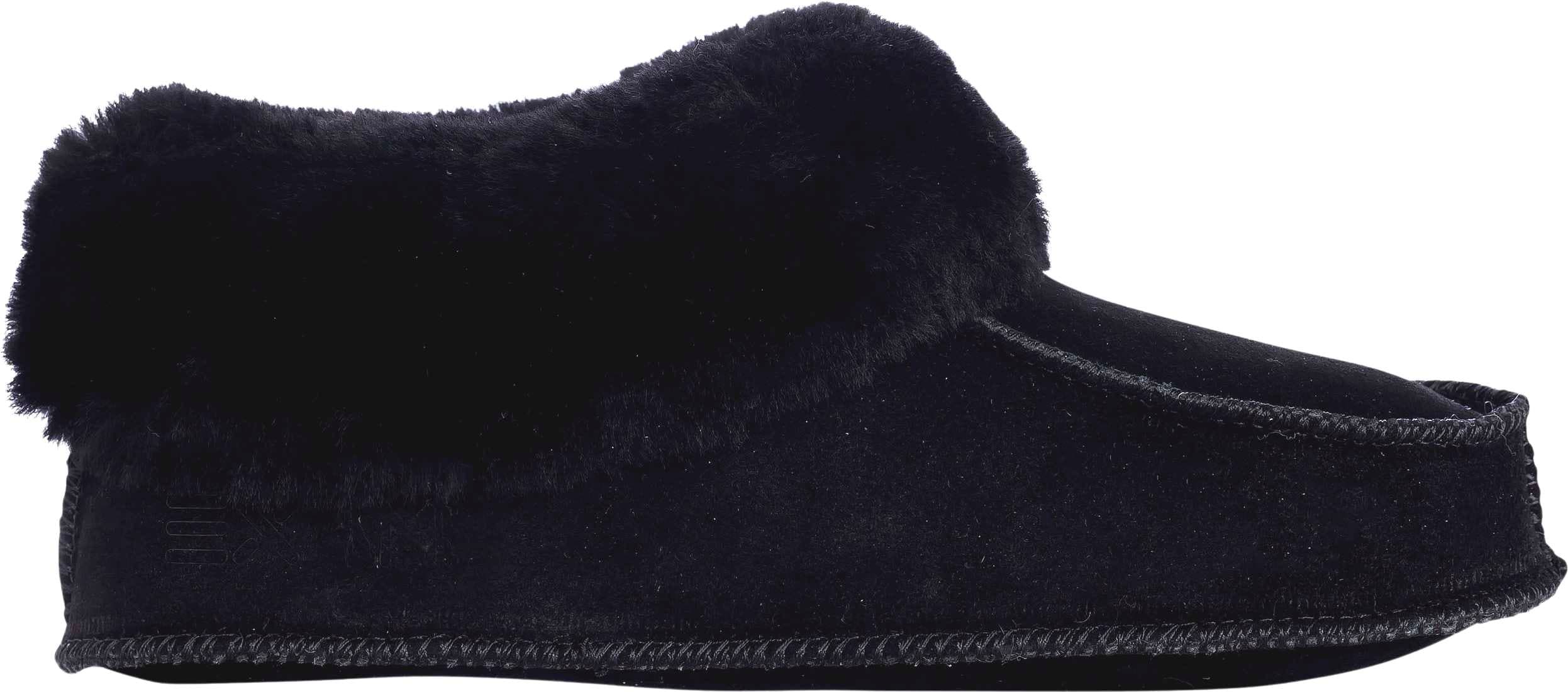 Fårskinnstoffla Solex Herr Svart Stl 45