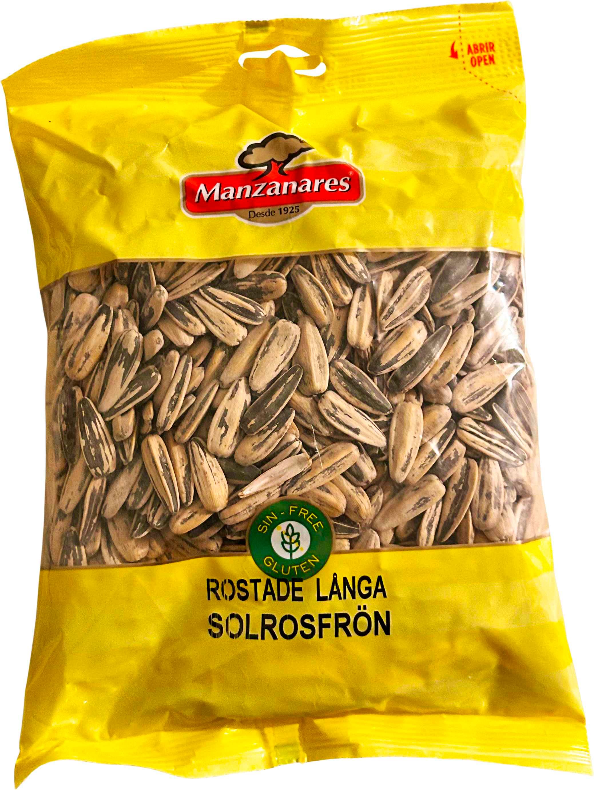 Solrosfrön Rostade Långa