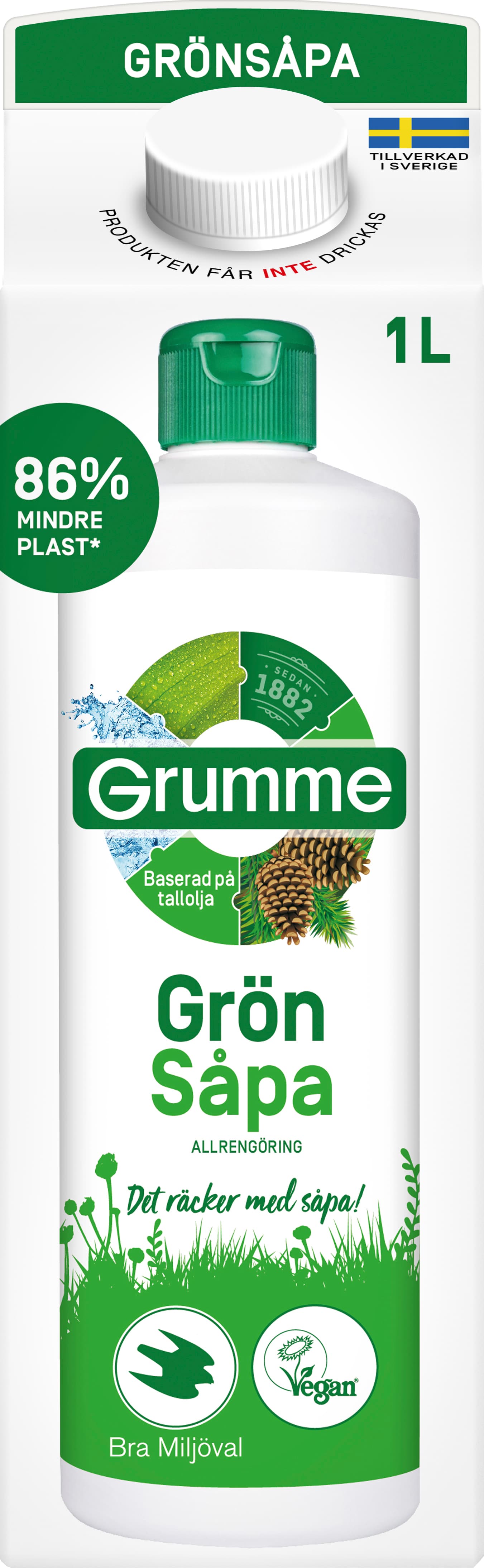 Såpa Grön