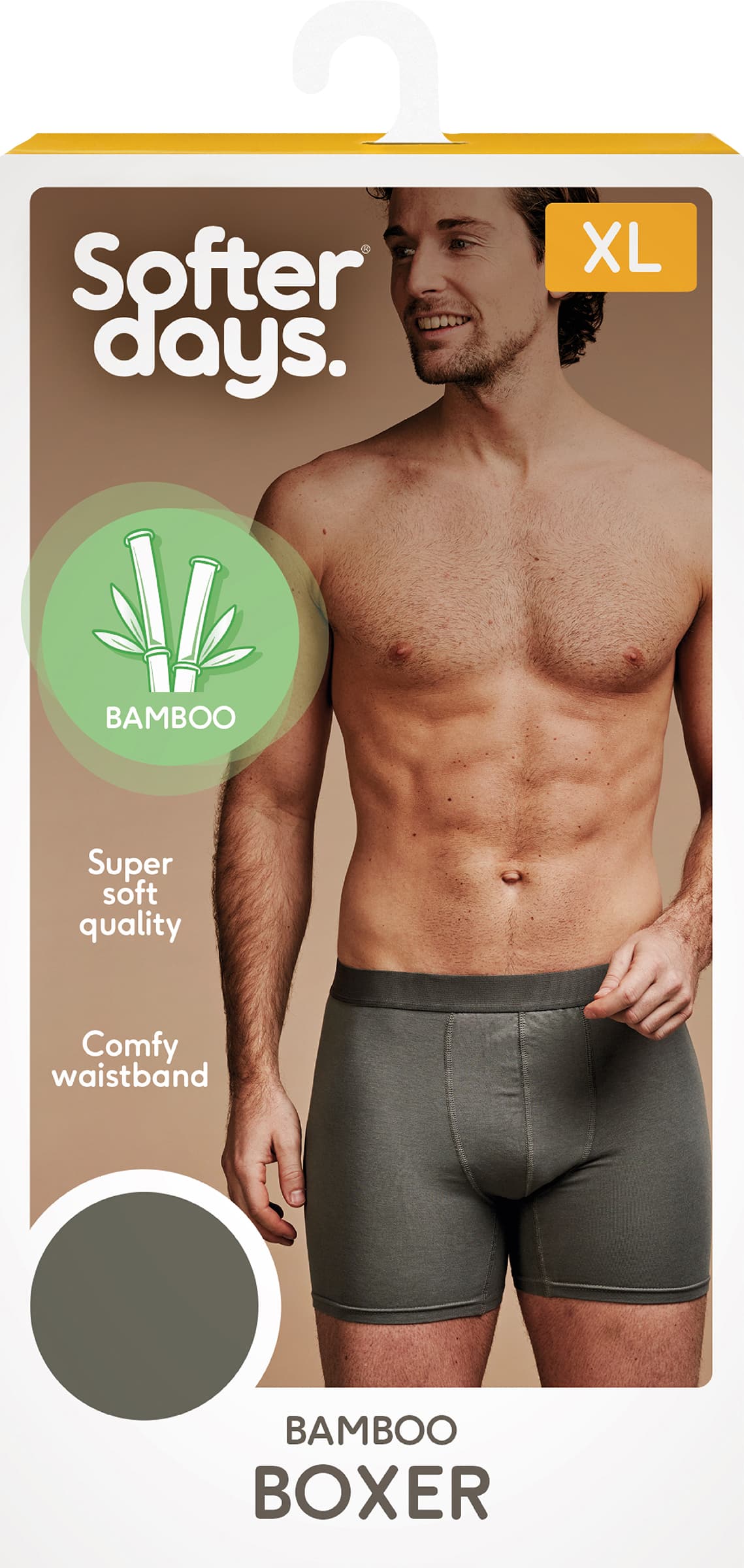 Herrboxer Grön Stl XL
