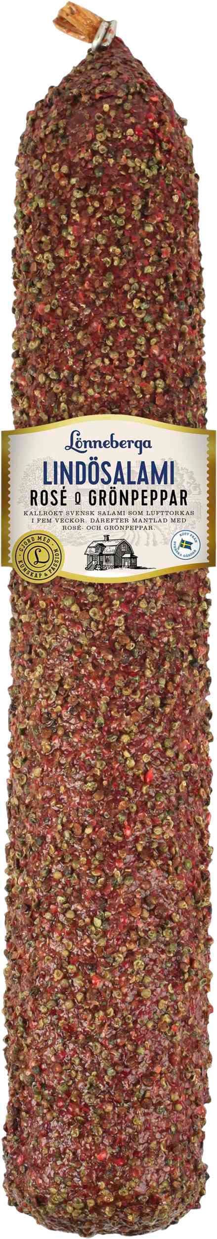 Salami Lindö Rose & Grönpeppar