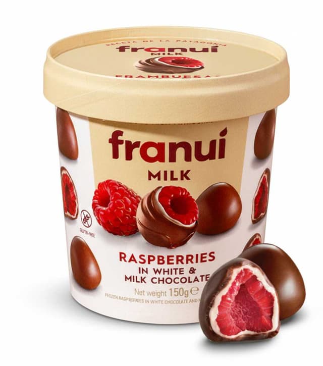 Raspberries Milk Chocolate