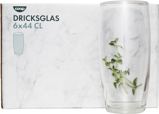 Dricksglas 6-pack