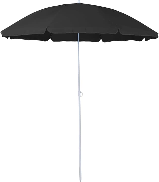 Strandparasoll Svart