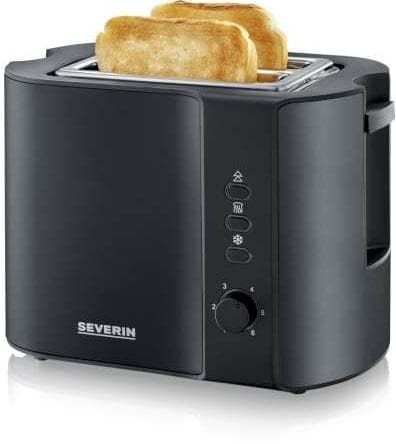 Brödrost Svart 2 Skivor