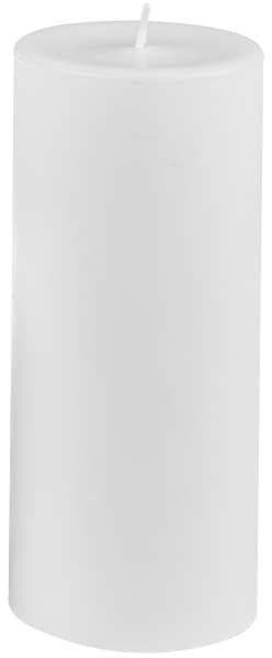 Blockljus Stearin Vit 15cm