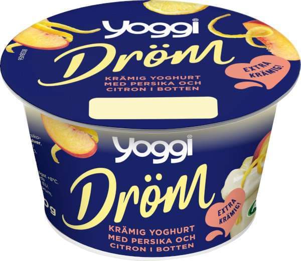 Vaniljyoghurt Dröm Persika & Citron ®