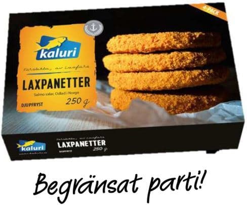 Torskpanetter, Fryst