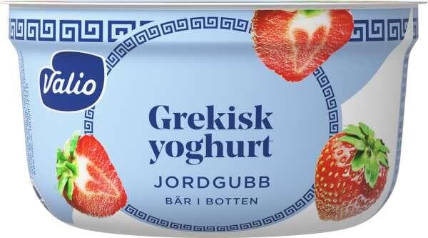 Grekisk Yoghurt 4,8% Jordgubb Laktosfri