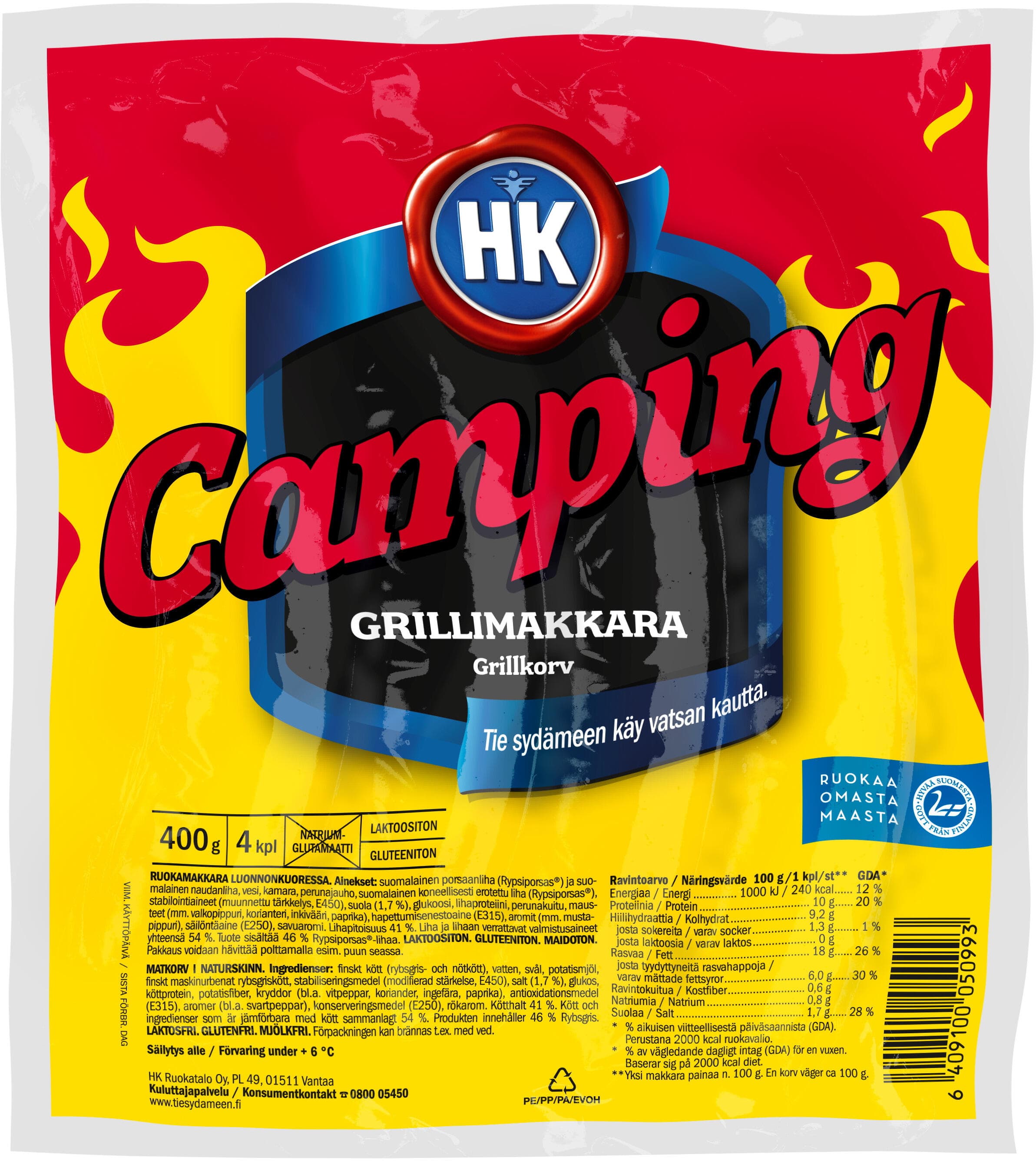Grillkorv Camping