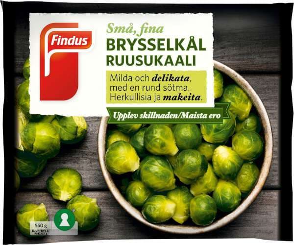 Brysselkål Fryst