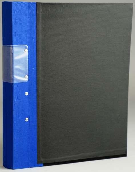 Träryggspärm 40Mm Blå