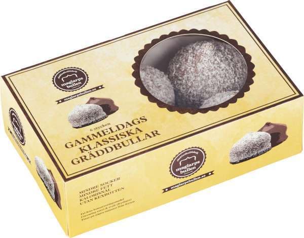 Gräddbullar 6-p