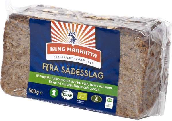 Fullkornsbröd Fyra Sädesslag