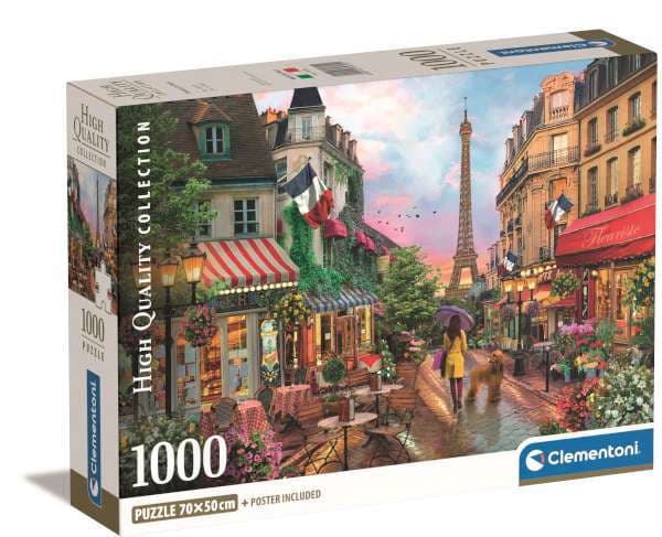 Pussel Blommor I Paris 1000 Bitar